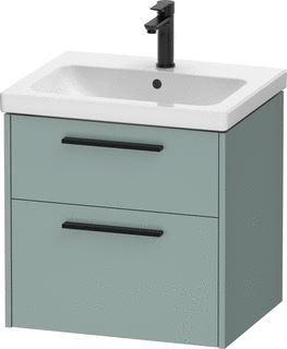 DURAVIT D-Code Wastafelonderbouw hangend 584 x 460 mm voor wastafel 239960 Fjordgroen Mat