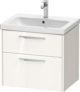 DURAVIT D-Code Wastafelonderbouw hangend 634 x 460 mm voor wastafel 239965 Wit Hoogglans