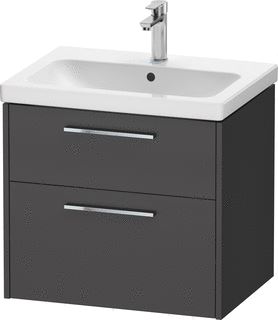 DURAVIT D-Code Wastafelonderbouw hangend 634 x 460 mm voor wastafel 239965 Grafiet Mat