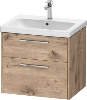 DURAVIT D-Code Wastafelonderbouw hangend 634 x 460 mm voor wastafel 239965 Gemarmerd eikenhout Mat