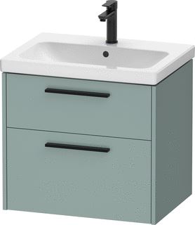 DURAVIT D-Code Wastafelonderbouw hangend 634 x 460 mm voor wastafel 239965 Fjordgroen Mat