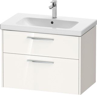 DURAVIT D-Code Wastafelonderbouw hangend 784 x 460 mm voor wastafel 239980 Wit Hoogglans