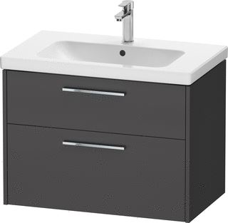 DURAVIT D-Code Wastafelonderbouw hangend 784 x 460 mm voor wastafel 239980 Grafiet Mat