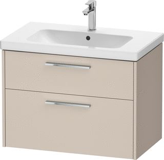 DURAVIT D-Code Wastafelonderbouw hangend 784 x 460 mm voor wastafel 239980 Taupe Mat