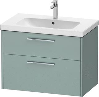 DURAVIT D-Code Wastafelonderbouw hangend 784 x 460 mm voor wastafel 239980 Fjordgroen Mat