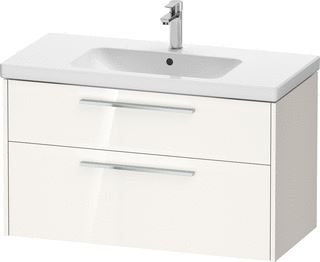 DURAVIT D-Code Wastafelonderbouw hangend 984 x 460 mm voor wastafel 239910 Wit Hoogglans