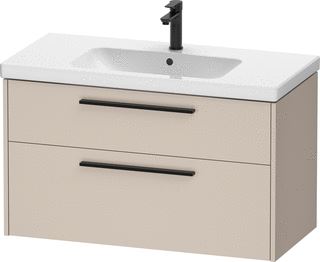 DURAVIT D-Code Wastafelonderbouw hangend 984 x 460 mm voor wastafel 239910 Taupe Mat