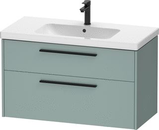 DURAVIT D-Code Wastafelonderbouw hangend 984 x 460 mm voor wastafel 239910 Fjordgroen Mat