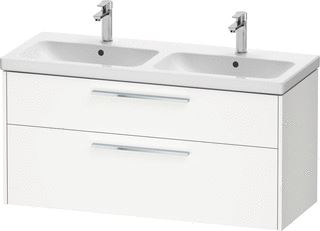 DURAVIT D-Code Wastafelonderbouw hangend 1184 x 460 mm voor wastafel 240012 Wit Hoogglans