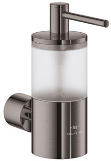 GROHE ATRIO NEW CLASSIC ZEEPDISPENSER 160ML MAT GLAS HARD GRAPHITE 