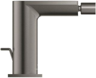 GROHE ALLURE 1-GATS BIDETKRAAN MET WASTE BRUSHED HARD GRAPHITE 