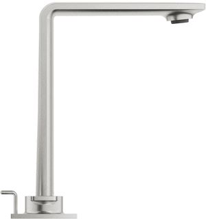 GROHE ALLURE 3-GATS WASTAFELKRAAN M-SIZE MET HENDELGREPEN VOORSPRONG 14.3CM SUPERSTEEL 