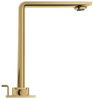 GROHE ALLURE 3-GATS WASTAFELKRAAN M-SIZE MET HENDELGREPEN VOORSPRONG 14.3CM COOL SUNRISE 