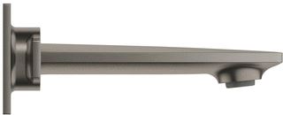 GROHE ALLURE AFBOUWDEEL VOOR INBOUW 3-GATS WASTAFELKRAAN WANDMONTAGE S-SIZE MET HENDELGREPEN VOORSPRONG 15CM BRUSHED HARD GRAPHITE 