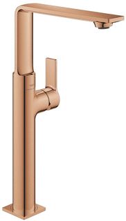 GROHE ALLURE 1-GATS WASTAFELKRAAN XL-SIZE MET GLADDE BODY MET HENDELGREEP VOORSPRONG 18.5CM WARM SUNSET 