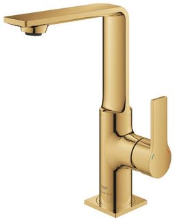 GROHE ALLURE 1-GATS WASTAFELKRAAN L-SIZE MET WASTE MET HENDELGREEP VOORSPRONG 13.1CM COOL SUNRISE 