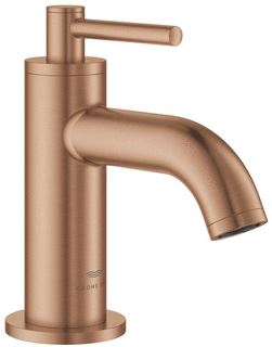 GROHE ATRIO NEW CLASSIC TOILETKRAAN XS-SIZE ZONDER WASTE VOORSPRONG 9.4CM BRUSHED WARM SUNSET 