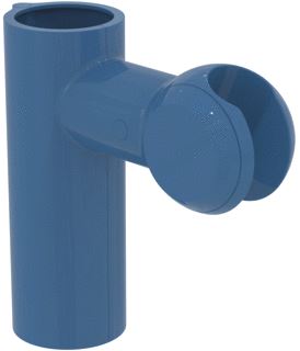 IDEAL STANDARD CONTOUR 21 HANDDOUCHE HOUDER VOOR WANDGREEP BLAUW