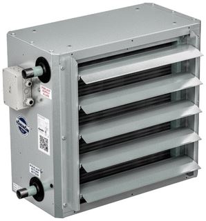 KAMPMANN LUCHTVERWARMER TOP BOUWGROOTTE 8 EC-VENTILATOR 230 V HOOG TOERENTAL HXBXL 900 MM X 940 MM X 670 MM VERWARMEN KOPER/ALUMINIUM LAAG TYPE 482068 ELEKTROMECHANISCH