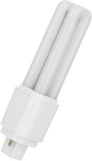 BAILEY LED-LAMP BUIS EENKNEEPS G24D 6W 800LM 3000K CRI80 OPAAL WIT IP20 DXL 34X143MM