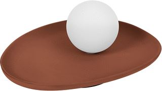 LEDVANCE DECOR CLAY NEST TABLE 1XG9 BROWN