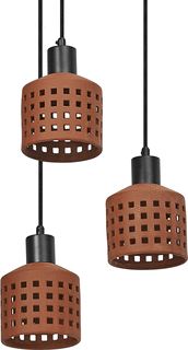 LEDVANCE DECOR CLAY WINDOWS PENDANT PL 3XE27 BROWN