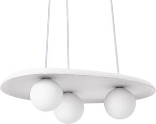 LEDVANCE DECOR PLASTER NEST PENDANT 3XG9 WHITE