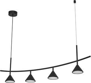 LEDVANCE DECOR FUJI 4XPENDANT LINEAR 16W 930 BLACK