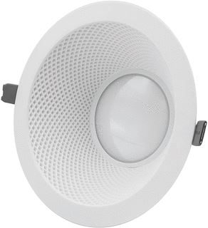 INTERLIGHT NOVA LED DOWNLIGHT 14W 170MM 6 INCH 3CCT 3D PRINTED KUNSTSTOF DIAMANT WIT IP44