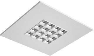 INTERLIGHT ORION SQUARES LED PANEEL 32W (595X595X26MM) 3.000/3.500/4.000K CRI>90 UGR<15 EX. DRIVER