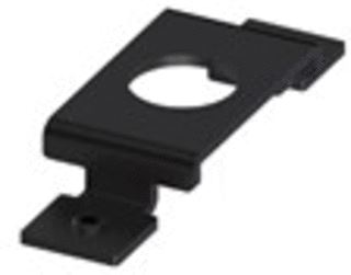 CONCORD LYTESPAN ROUND STM BRACKET BLACK S-9000/112-B-ST15