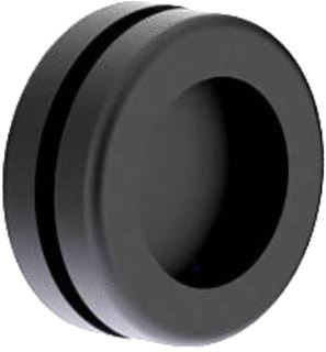 CONCORD LYTESPAN END CAP EF+HOLE BLACK S-9001/H-C3-B-93-P