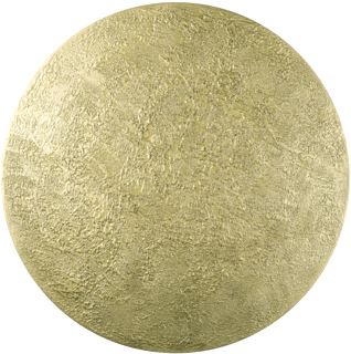 SLV MANA 60 LAMPENKAP ROND MOON STRUCTURE H= 4,2 CM GOUD