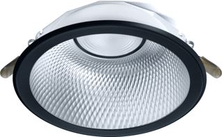 NORTON DLMU DOWNLIGHT 19W 4000K CRI80 41-80° DIMBAAR INBOUW BEH. ZWART XH 236X105MM