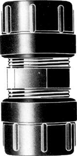 SIMPLAST FITTING MET 2 AANSLUITINGEN 3-DELIG RECHT UITWENDIGE BUISDIAMETER AANSLUITING 16MM AANSLUITING 1 POLYAMIDE (PA) UITWENDIGE BUISDIAMETER AANSLUITING 16MM AANSLUITING 1 KLEMAANSLUITING AANSLUITING 2 KLEMAANSLUITIN