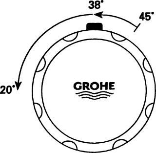 GROHE ZITTING CHROOM 