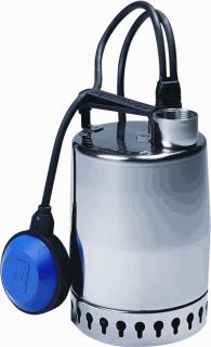 GRUNDFOS UNILIFT KP250-A-1 DOMPELPOMP 480W 1X230 RVS OPVOERHOOGTE 7.5M 11.2M3H HOOGTE 214MM DIAMETER 148MM IP68 