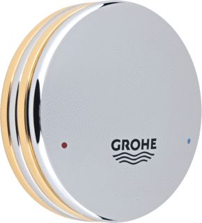 GROHE EUROPLUS STOFKAP CHROOM/GOUD 