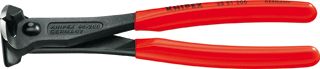 KNIPEX 6801 KOPKNIPTANG LENGTE 160MM MAX. KNIPDIAM. ZACHTE DRAAD 4MM MAX. KNIPDIAM. HALF HARD DRAAD 2.8MM MAX. KNIPDIAM. HARDE DRAAD 2.3MM NORM DIN ISO 5748 