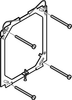 GEBERIT MONTAGERAAM UR-STURING HIGHLINE 