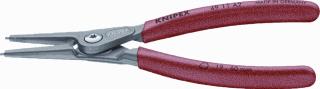 KNIPEX 4911 BORGRINGTANG RECHT LENGTE 140MM GESCHIKT VOOR BUITENLIGGENDE BORGRI MAAT A0 SPANBEREIK 3 10MM NORM DIN 5254 A AFWERKING ZWART GEATRAMENTEERD