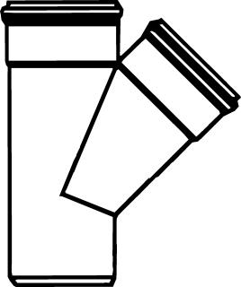 PIPELIFE T-STUK SN4 45G 160X160 MOF/SPIE 